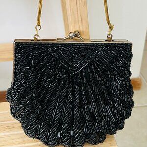 Vintage Beaded Clutch